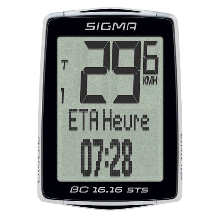 Ciclocomputer Sigma BC 16.16 STS senza filo