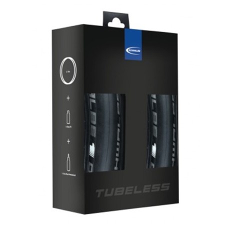 Copert. schwalbe One HS448 piegh. 700x23C 23-622 nero Evo set tubolare