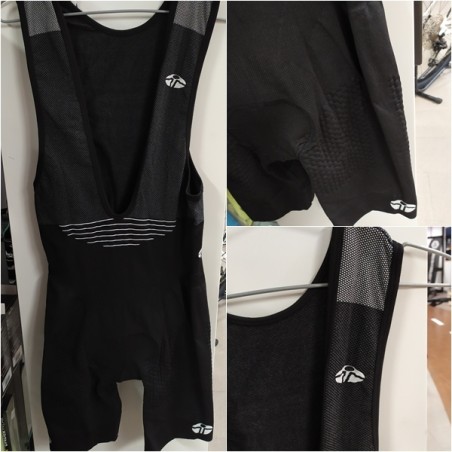 PANTALONCINO CON BRETELLE IN POLIPROPILENE 76%PP 10%EL 18%PA SEAMLESS