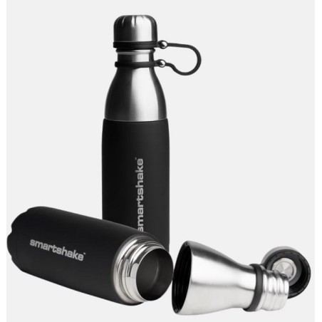 RETAIN BLACK/SILVER BOTTLE 500ML INSULATED