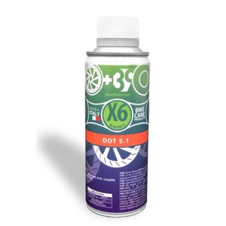 +39 X6 Olio DOT5.1-per freni idraulici 250 ml