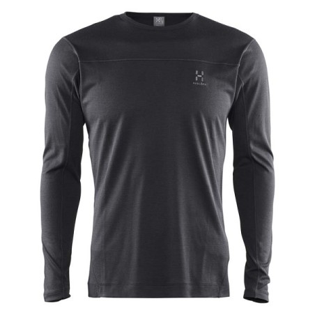 ACTIVES BLEND ROUNNECK-TRUE BLACK